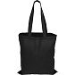 Сумка для шопинга Carryme 140 хлопковая, 140 г/м2, черный