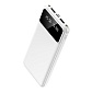 Внешний аккумулятор Dorado 10 000 mAh с фонариком, черный