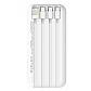 Внешний аккумулятор Authority с беспроводной зарядкой (5W), 10000 mAh, чёрный