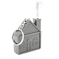 Брелок-рулетка Home, 1 метр, серый
