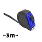 Рулетка 3 м RIVET, Красный