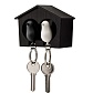 Держатель и брелок для ключей Duo Sparrow, черный
