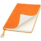 Ежедневник A5 недатированный Farfalla в мягком переплёте, оранжевый