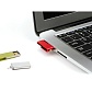 Флешка Slim 16 Гб, металл, черная