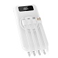 Внешний аккумулятор Authority с беспроводной зарядкой (5W), 10000 mAh, чёрный