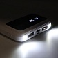 Внешний аккумулятор Dorado 10 000 mAh с фонариком, черный